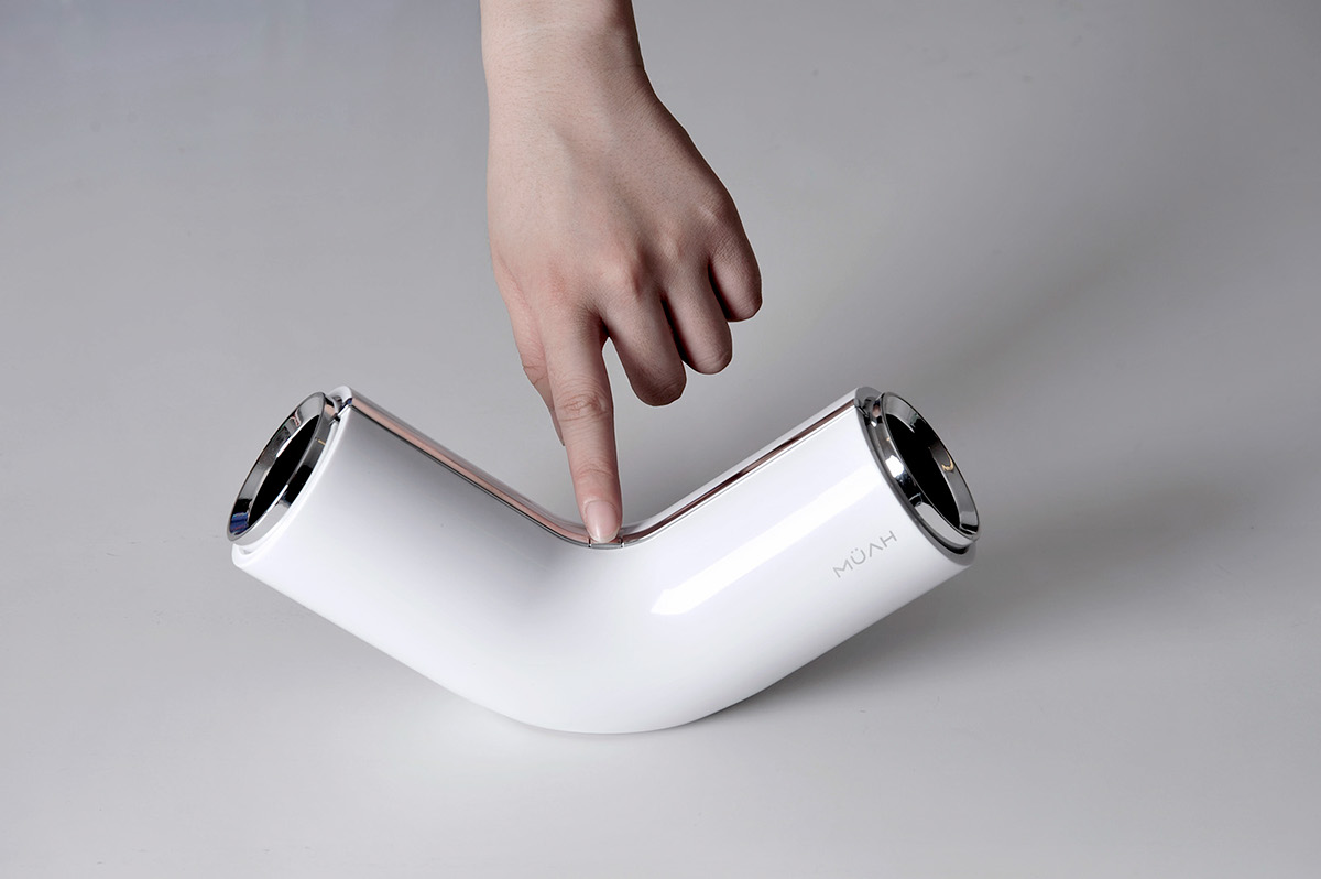 Sound Pipe V1-“声管”蓝牙扬声器设计-一个现代标志性和最低限度的设计---酷图编号1153064