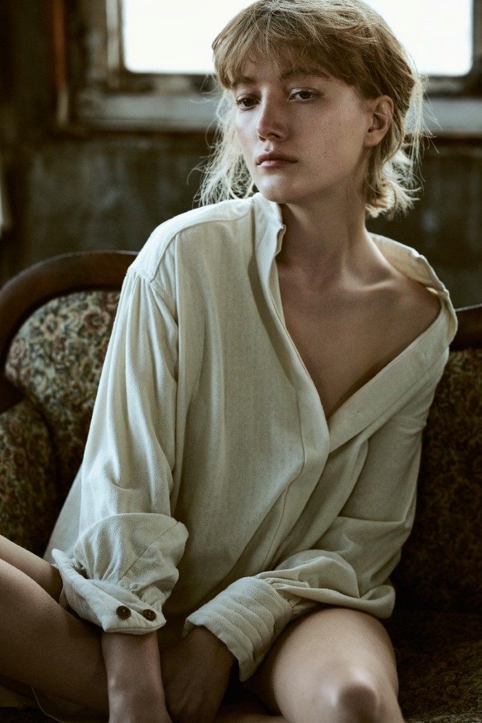 Monrowe杂志-沉思的黑色牛仔肖像风格---酷图编号1