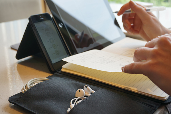 一个紧凑,轻便,可移动的“工作空间”---酷图编号1154232