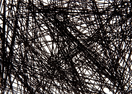 错乱交叉的黑面食材壁纸