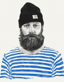 join.h i人像插画