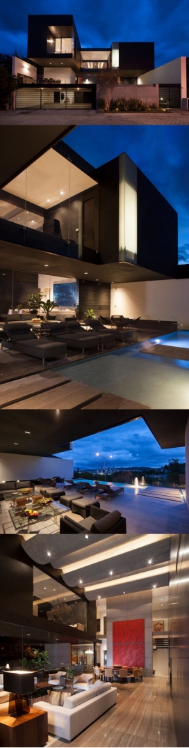 独特的现代建筑工艺CH别墅建筑欣赏