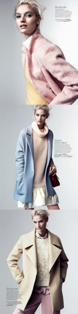 海伦娜-VOGUE时尚土耳其2014年1月-量身定制的别致女装秀