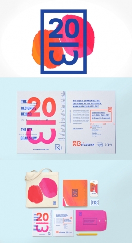 2013年悉尼科技大学视觉传达毕业展形象设计
