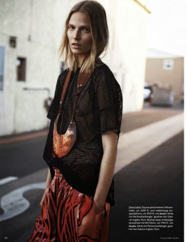 苏维科波宁-Vogue德国-美感个性的时尚人像时装秀