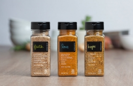 Virtuous Living无麸质香料包装设计-采用非转基因原料制成