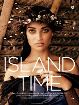 Marie Claire玛丽克莱尔澳大利亚2014年2月-美诱的岛上时装“探索”