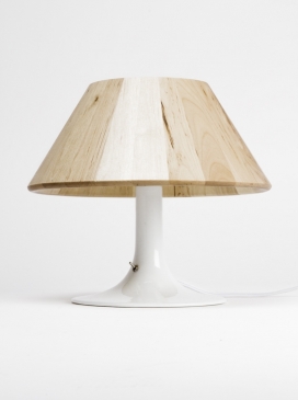 Habanna木质台灯设计