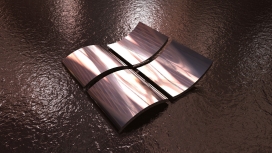 windows三维3D标志LOGO壁纸