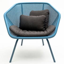 蒸汽弯曲木藤扶手椅-采用传统工艺