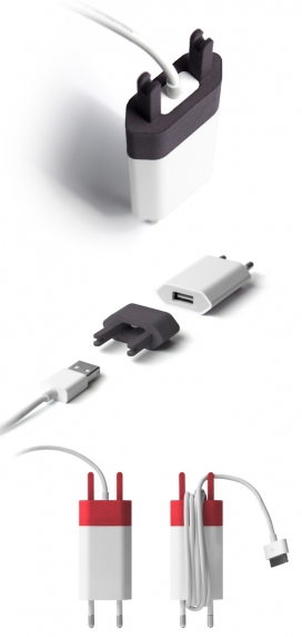 The Wrap欧洲iPhone充电器卷线器