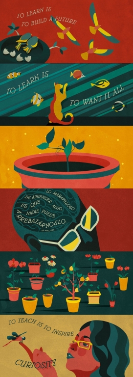 Emagister随笔插画作品