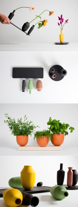 让您在自己家里创造新花组成-花瓶和托盘