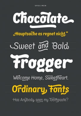 XXII Yonia字体家族设计