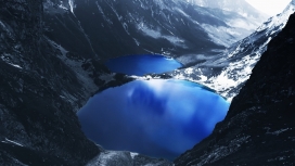 蓝山泻湖