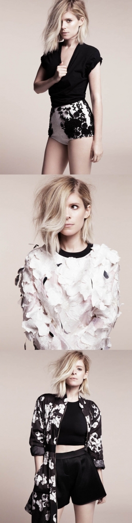 花香的春季潮流-卡凯特・玛拉-Glamour英国封面故事