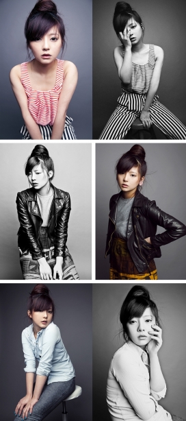 Jiexi-亚洲少女人像