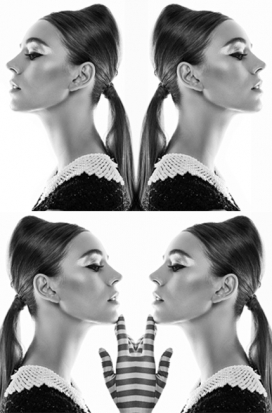 60IES-葛洛布女性时尚人像