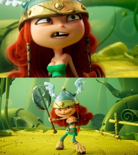 RAYMAN LEGENDS-卡通角色设计