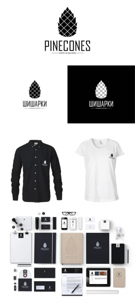 Pinecones松果品牌平面设计