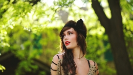 凯西卡尔森美女肖像