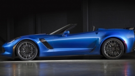 蓝调激情-雪佛兰Z06正侧面壁纸