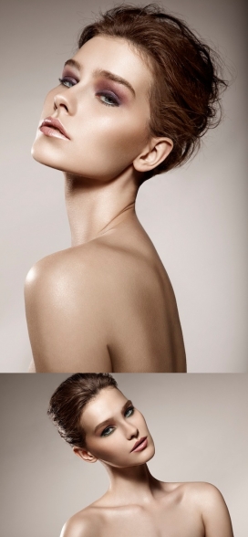 马格达莱纳-娇贵美容女-CALEBOS杂志封面人像