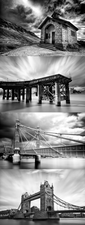 Shadows and Light-黑白建筑图