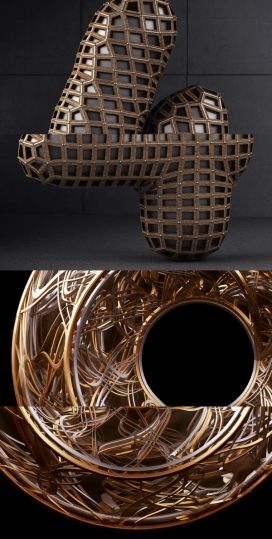 Experiments-立体创意字设计