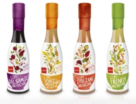 新西兰Pams食品品牌包装设计-明亮的盖子，赞美古怪的字体