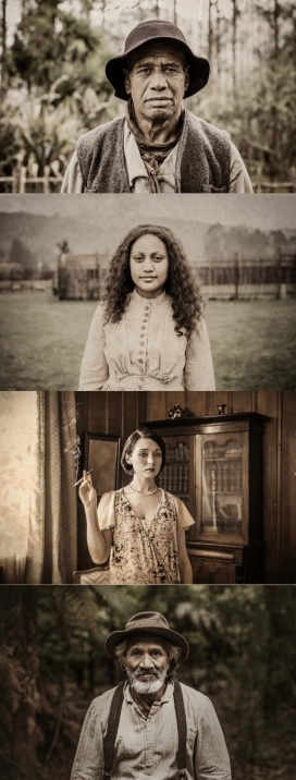 WHITE LIES-善意的“谎言”复古人像-摄影师捕获现实与虚构之间的界限