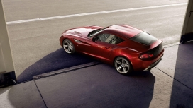 高清晰红色宝马Zagato Coupé概念车桌面壁纸