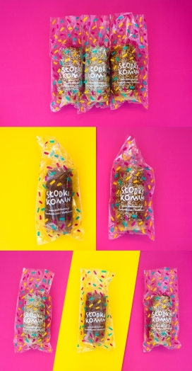 匈牙利传统糕点Słodki komin包装设计