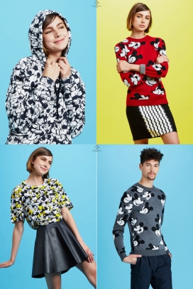 Micky Mouse collection A可爱米奇老鼠-服装平面广告