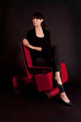 激发创造力的曲型椅子