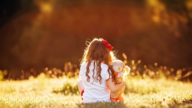 金发娃娃儿童壁纸