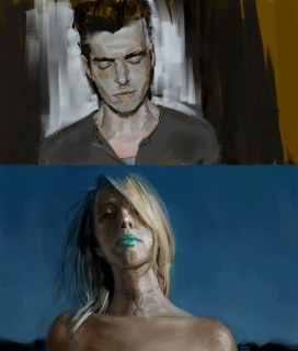 Paintings人像插画设计