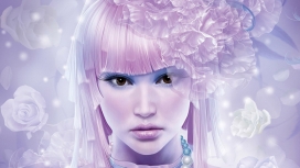 女人的美丽紫色梦