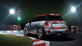 新一代MINI-john cooper汽车尾部壁纸