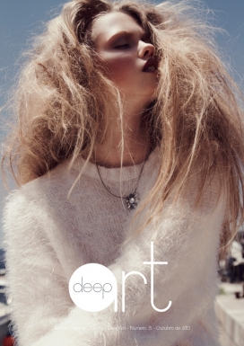 达妮埃拉汉嘉努-deepart杂志封面人像作品
