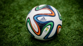 2014巴西世界杯五彩比赛足球壁纸