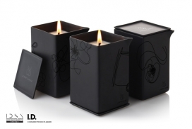 天然按摩油蜡烛台设计