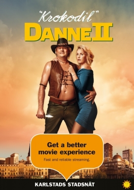 快速可靠地得到一个更好的电影体验-Karlstads Stadsnät平面广告