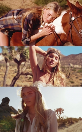 Vagabond-户外荒漠女性人像