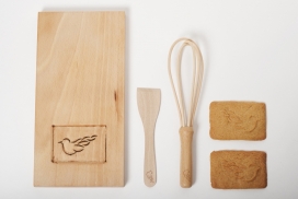 Diaita一个虚拟的高档美食饼干品牌包装设计-比利时Alice van Marcke包装设计师作品-设计师使用图案包装，一方面把有机的抽象图案代表不同的自然元素，另一方面，为了突出手工方面，让设计更温暖。健康不仅是一个目标，更是一种生活方式