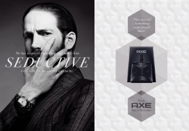AXE男士香水平面广告