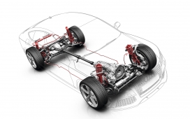 AUDI奥迪RS7车架车轮壁纸