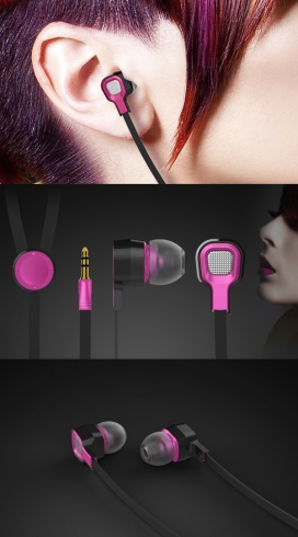 Abyme高性能概念嵌套式音乐耳机