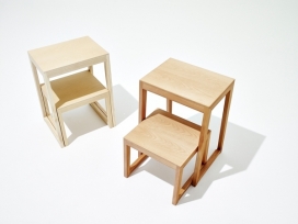 油毡皮革软垫步梯凳