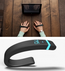 “无形”的手腕穿戴式键盘-这是一个无键盘的键盘,将改变我们的使用方式,也可以控制你的平板电脑